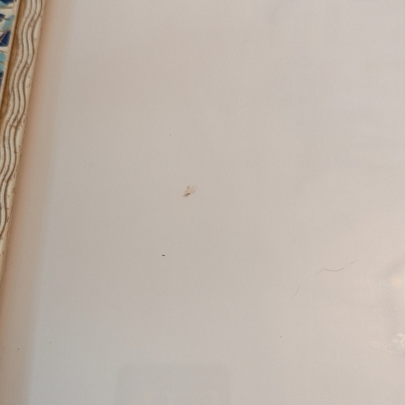 Vintage Custom Made Faux Mosaic Motif Picture/Artwork Frame w/Glass - Picture 9 of 12